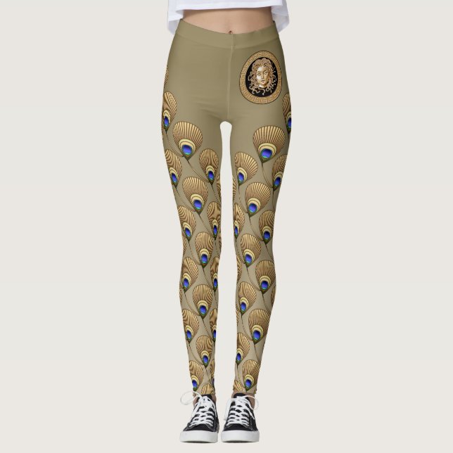 Leggings médaillons Medusa de luxe (Devant)
