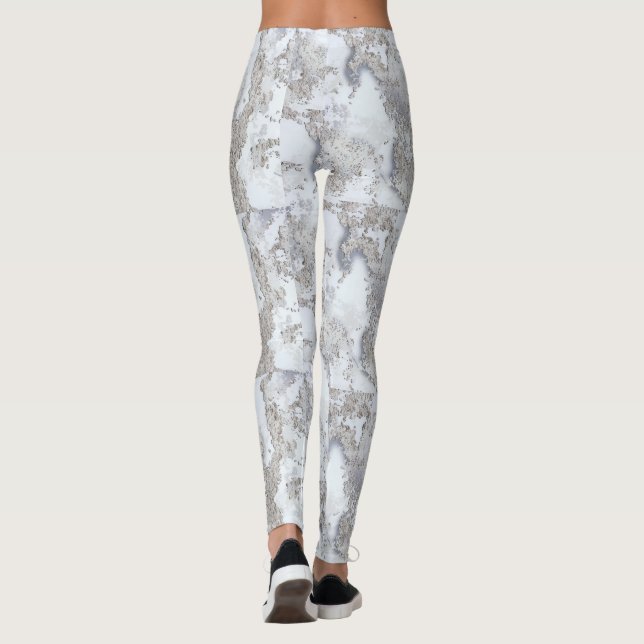 Leggings Meilleur Camo De Chasse À Neige Camo De Neige (Dos)