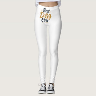 Leggings Meilleur Chien de Tous les Temps T-Shirt Drôle pou