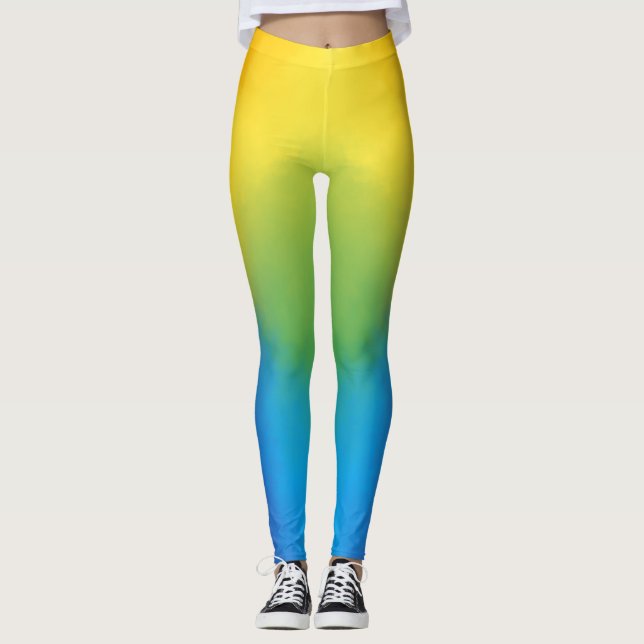 Leggings Meilleures légendes aquarelles pour le style de va (Devant)