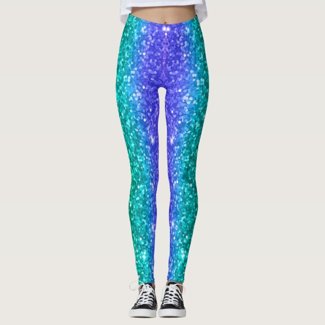 Leggings Meilleures légendes d'aquarelle pour femmes habili (Devant)