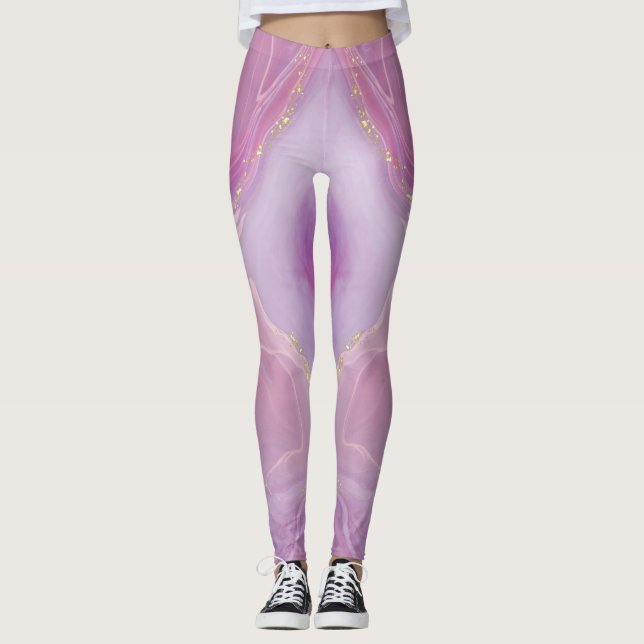 Leggings Meilleures légendes d'aquarelle pour les regards p (Devant)