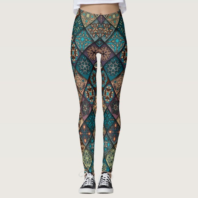 Leggings Meilleures légendes d'aquarelle pour l'inspiration (Devant)