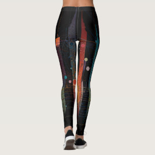 Leggings Mélange Abstrait Zodiac Aztec