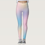 Leggings Mélange de dégradés colorés Unicorn 3<br><div class="desc">Leggings avec un design amusant et coloré de dégradés de licorne.

*Veuillez noter que le filigrane Zazzle qui apparaît dans l'aperçu du zoom n'apparaîtra PAS sur le produit imprimé final.

© Rosewood et Citrus</div>