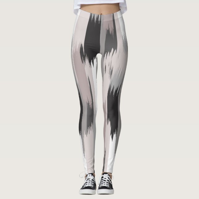 Leggings Mélange de pattes féminines multicolores (Devant)