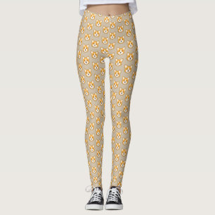 Leggings Mélange pixellisé chien visage lancer oreiller boi