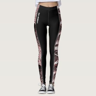 Leggings Mélange rose