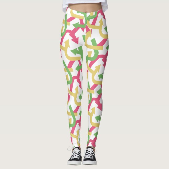 LEGGINGS MEN WOMAN REFURBISHED BY MASANSER PIXELAT (Devant)