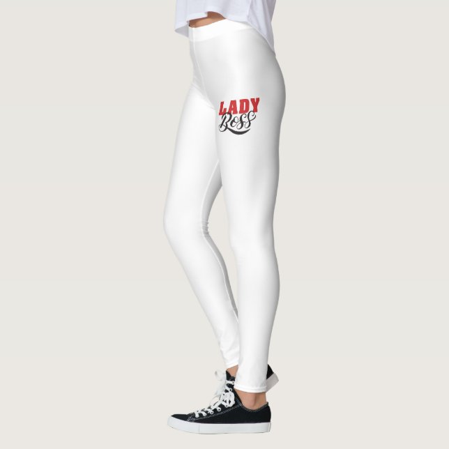 Leggings Mentalité de patronne – Conception de citation pou (Gauche)