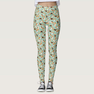 Leggings menthe beagle