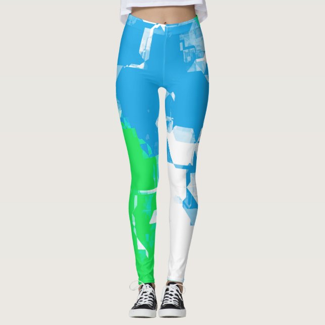 Leggings Mer brossée (Devant)