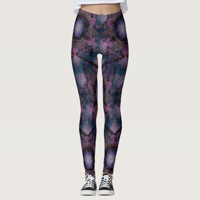 Leggings Merkabah Mandala Motif (Devant)