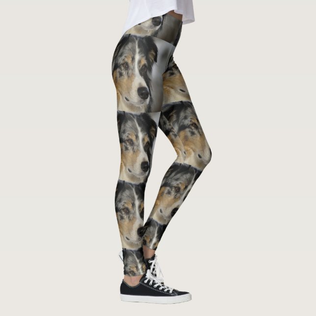 Leggings merle australien-berger-bleu 2 (Droite)