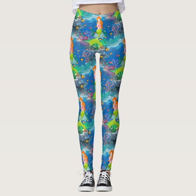 Leggings mermaid (Devant)