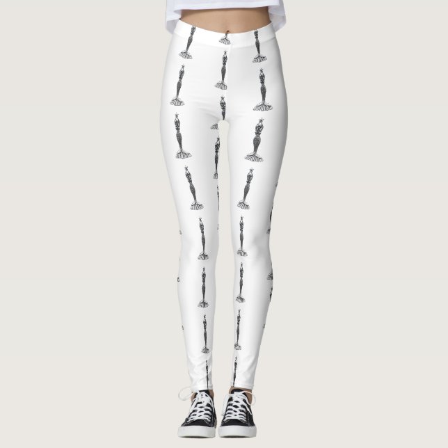 Leggings Mermaid Hold Heart Thunder_Cove (Devant)