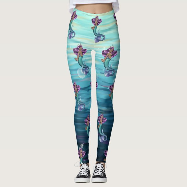 Leggings Mermaid Iole (Devant)