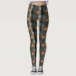 Leggings mermaid noir roux