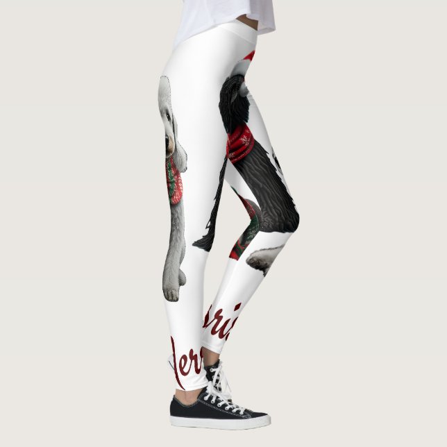 Leggings Merry Christmas Dogs (Droite)