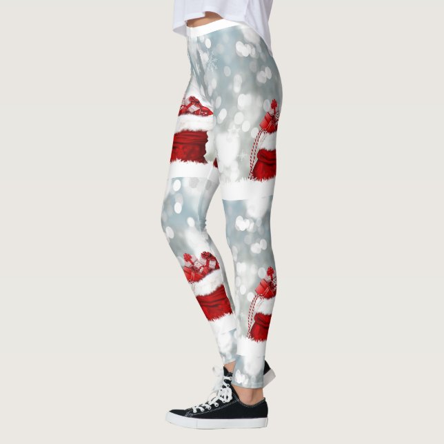 LEGGINGS ***MERRY MERRY MERRY CHRISTMAS** (Gauche)