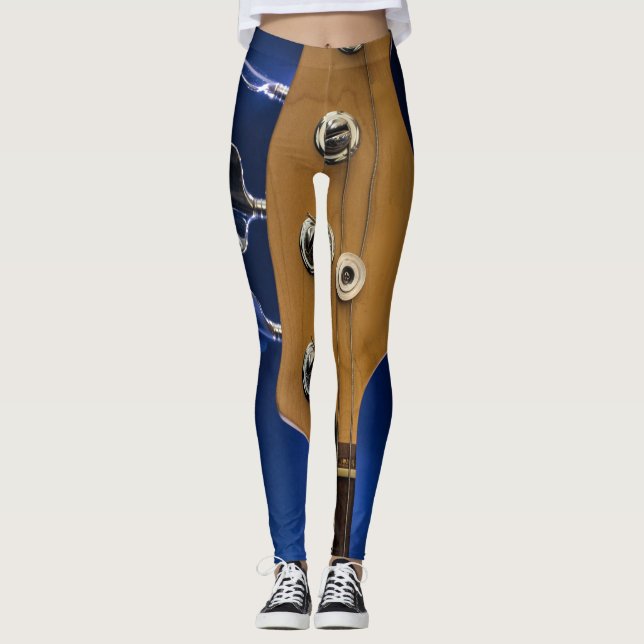 Leggings Merveilleuse guitare acoustique (Devant)