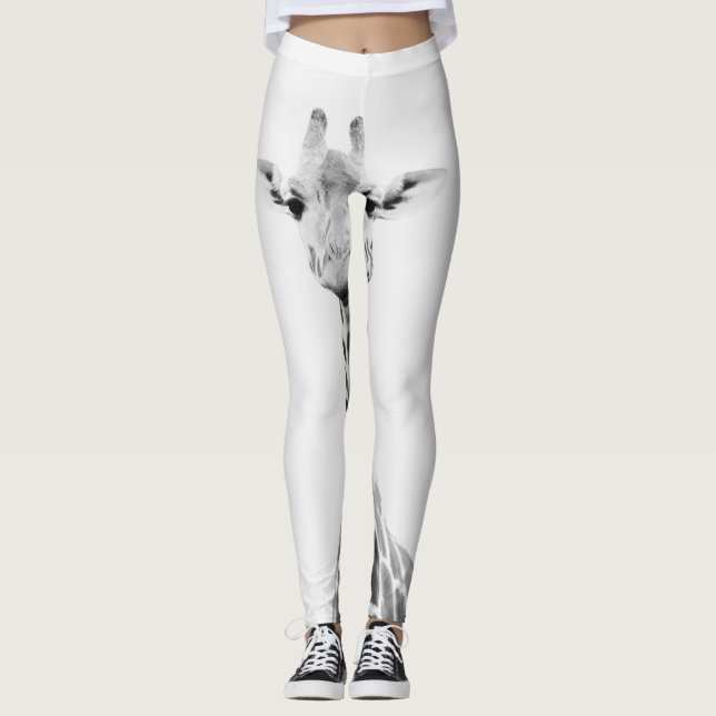 Leggings Mignonne Giraffe 2 #animal #art (Devant)