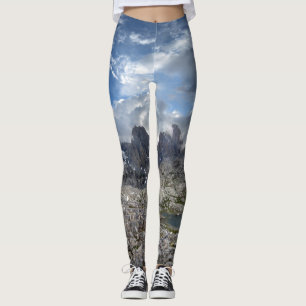 Leggings Minarets Panorama au-dessus des lacs Nydiver - Sie
