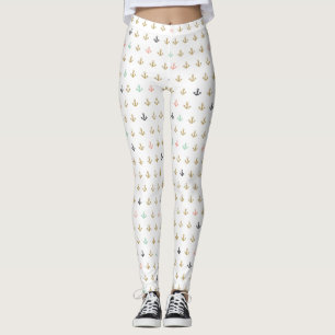 Leggings Mini motif d'Ancre