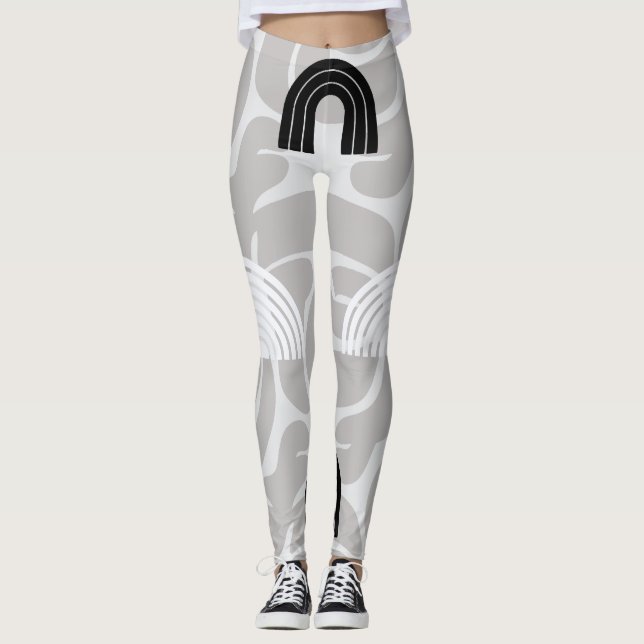 Leggings Minimalist Mixed Boho Arches (Devant)