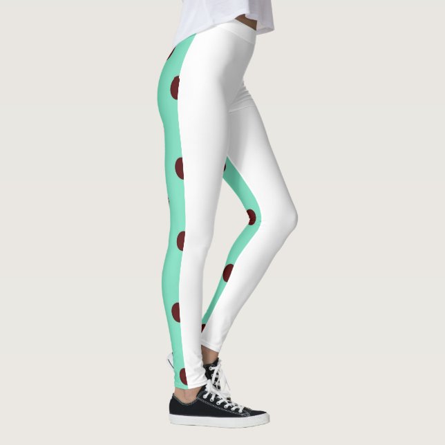 Leggings Mint Chocolate Chip and Vanilla Ice Cream on Pai (Droite)