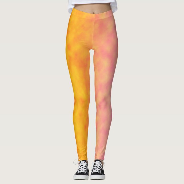 Leggings Mirage de la Pétale Dorée (Devant)