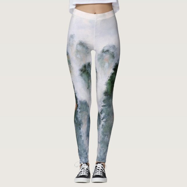 Leggings Misty Mountain Peaks Rocks Tranquillité Serenity G (Devant)