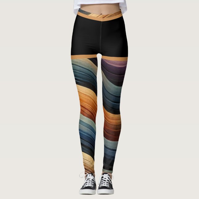 LEGGINGS MIVEWEAR LEGINGS - "COURTS NOIRS" (Devant)