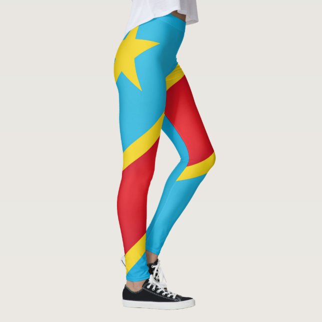 Leggings Mode Cool De La République Démocratique Du Congo (Droite)