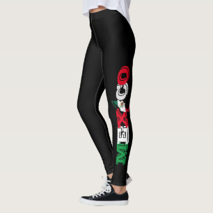 Leggings mode de femmes de fierté de pays de drapeau