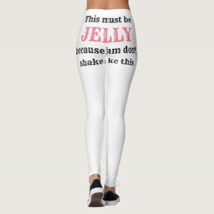 Leggings Mode d'entraînement amusant pour femmes JELLY SHAK