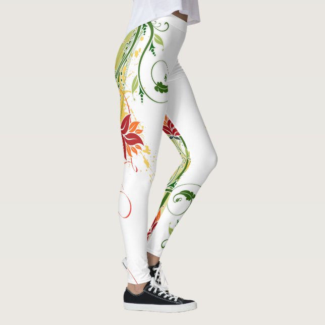 Leggings Mode florale 1 (Droite)