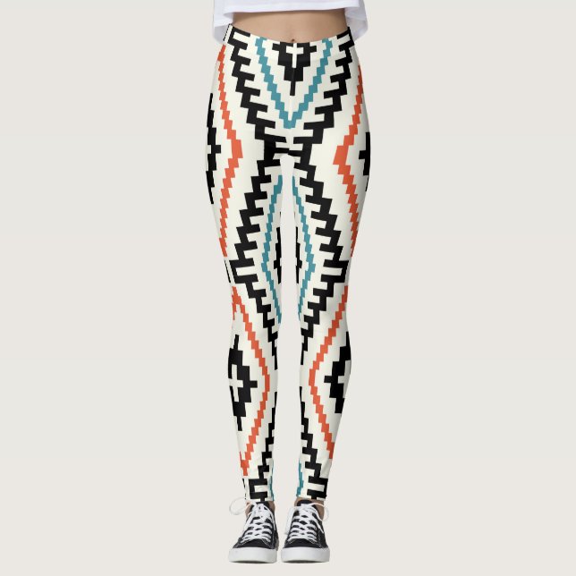 Leggings Mode géométrique motif élégant tendance (Devant)