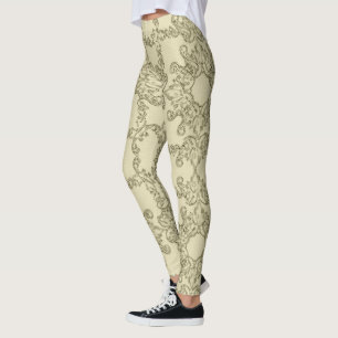 Leggings modèle baroque de grange