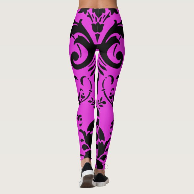 Leggings Modèle Damask (Dos)