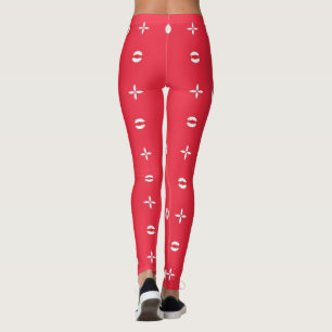 Leggings Modèle de charme des fêtes de Noël 09 - 