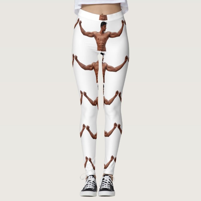 Leggings Modèle Fitness Homme Thunder_Cove (Devant)