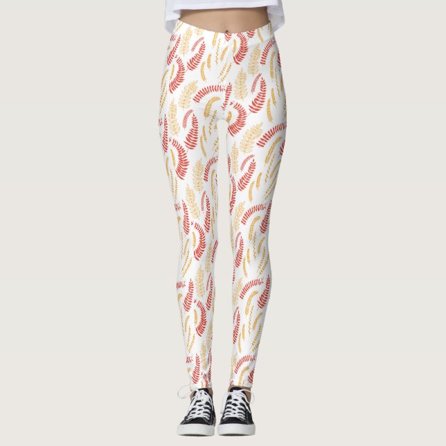 Leggings Modèle floral (Devant)