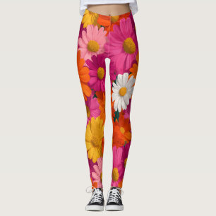Leggings Modèle floral sans marguerite