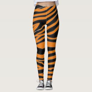 LEGGINGS MODÈLE NOIR ZEBRA