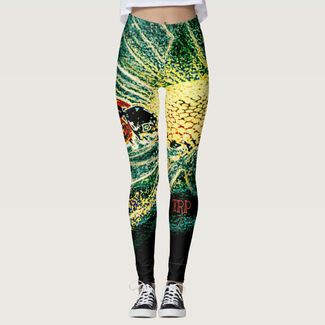 Leggings Modèles d'insectes : Ladybug Life 01-03 (Devant)