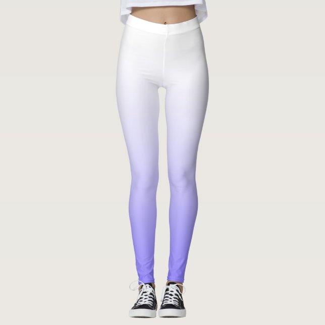 Leggings Moderne Chic Lilac Ombre violet (Devant)
