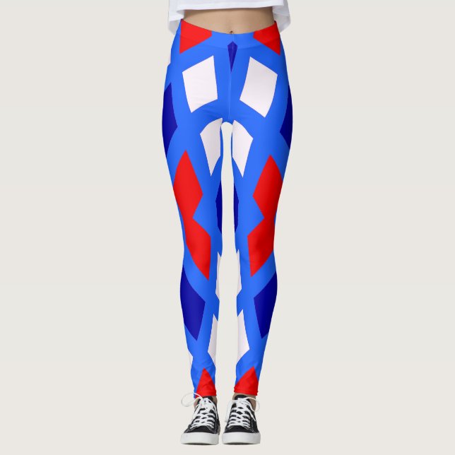 Leggings Moderne classique multicolore "Ratti_Creative_Arts (Devant)