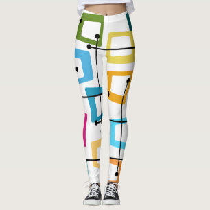 Leggings Moderne du milieu du siècle atomique