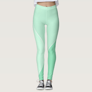 Leggings Moderne tendance et élégant Modèle vert Mint
